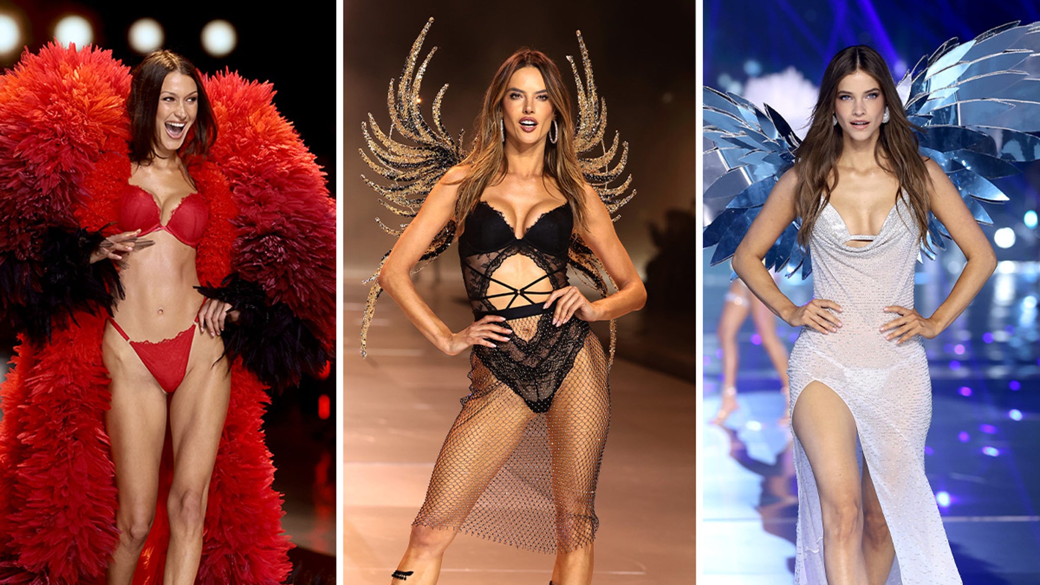 Irina Shayk, Kate Moss, Tyra Banks and more models at Victoria's Secret Fashion Show