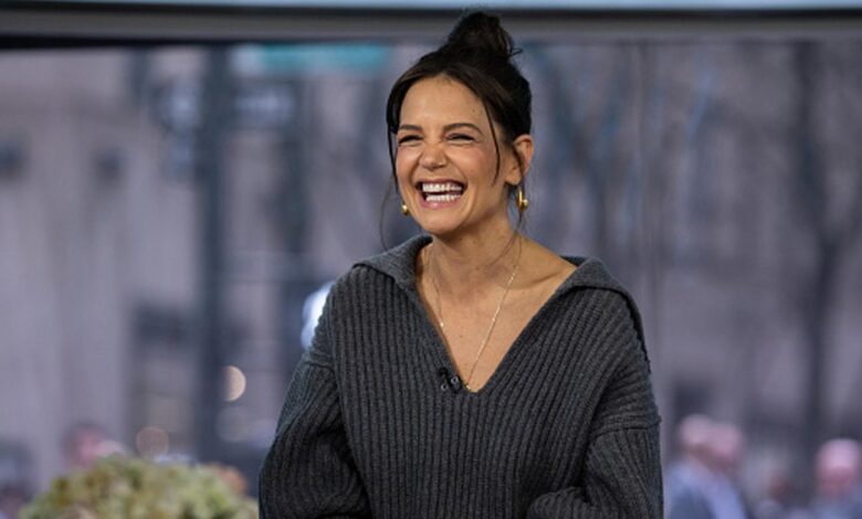 Katie Holmes' cashmere sweater look is just $24 on Amazon