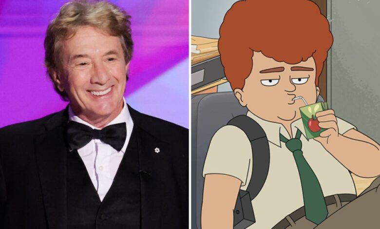 Martin Short stars opposite Jon Hamm in Fox's 'Grimsburg' in season 2