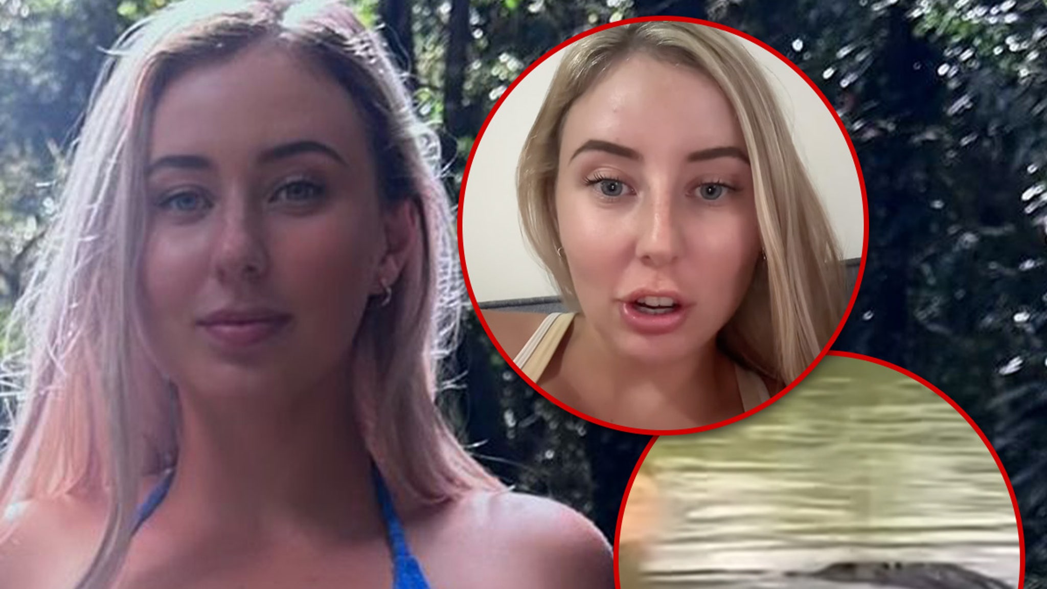 OnlyFans model apologizes after feeding chicken to crocodile for power