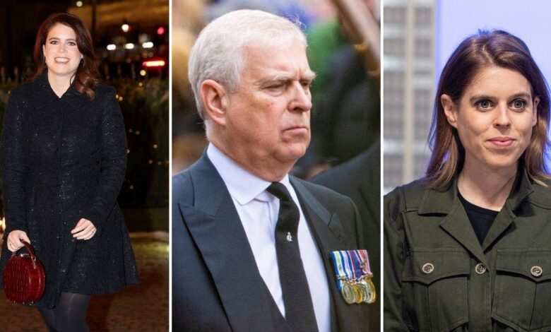 Prince Andrew's daughters are pleading with King Charles to let him back into the Royal Fold