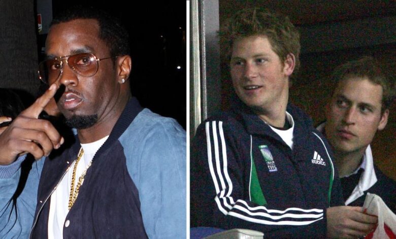 Reason why Diddy stopped inviting Princes William and Harry to his 'Freak Offs'