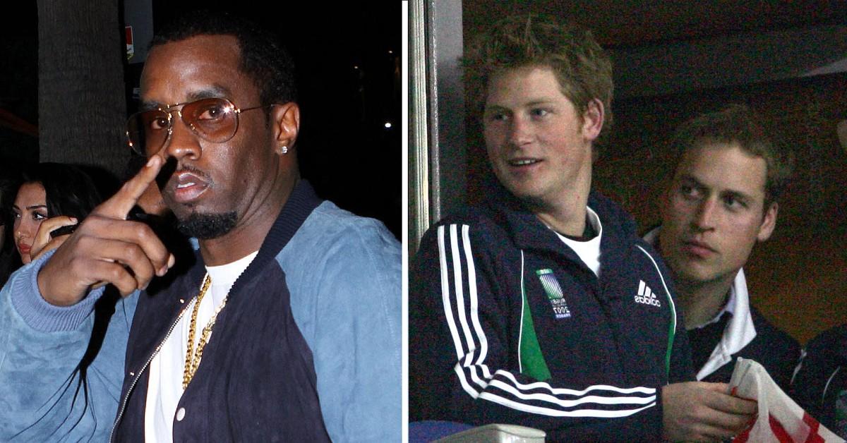 Reason why Diddy stopped inviting Princes William and Harry to his 'Freak Offs'