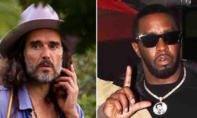 Russell Brand breaks cover after revealing Diddy Link-Up