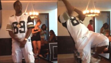 Sean 'Diddy' Combs is caught on camera dancing with a harem of young women