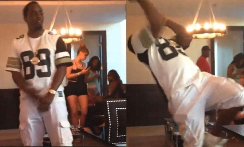 Sean 'Diddy' Combs is caught on camera dancing with a harem of young women