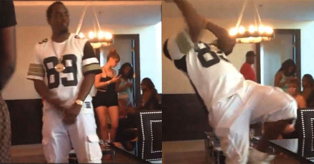 Sean 'Diddy' Combs is caught on camera dancing with a harem of young women