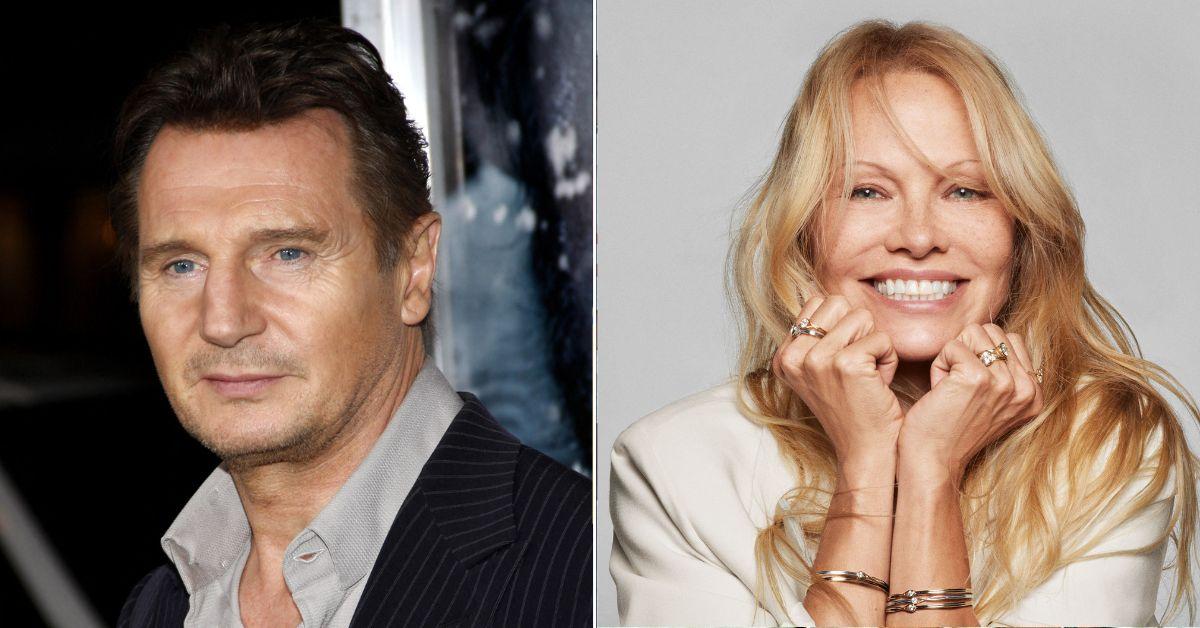 'Taken' star Neeson admits he's 'madly in love' with Pamela Anderson