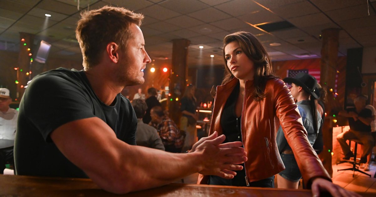Watch Justin Hartley reunite with wife Sofia Pernas in season 2 of Tracker