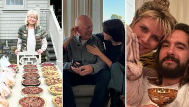 Bruce Willis, Martha Stewart and more celebrities celebrate Thanksgiving 2024