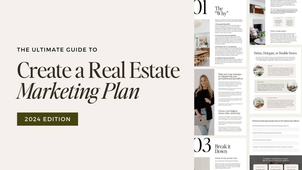 Create a Real Estate Marketing Plan in 12 Steps (+ Template)