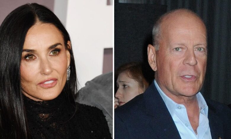 Demi Moore's family begs her to stop working because Bruce Willis 'needs' her