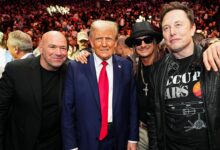 Donald Trump Attends UFC 309 With Elon Musk, RFK Jr., Receives Huge Ovation!