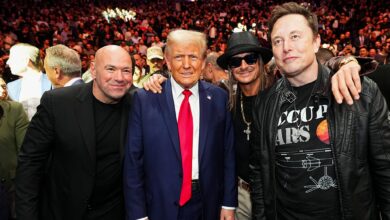 Donald Trump Attends UFC 309 With Elon Musk, RFK Jr., Receives Huge Ovation!