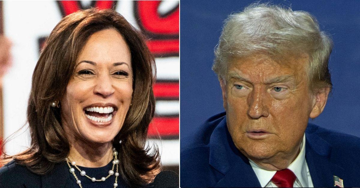 Donald Trump and Kamala Harris look at states in voting battle