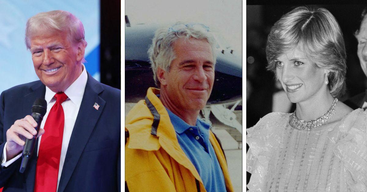 Donald Trump 'appeared with topless young women' next to Epstein