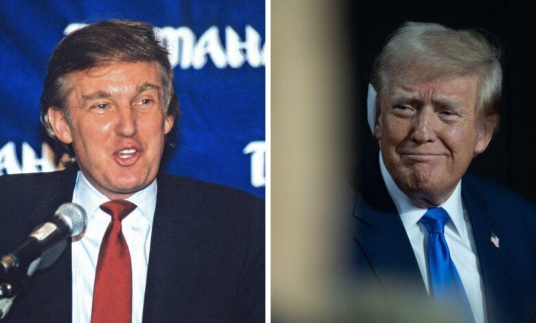 Donald Trump's transformation: before and after photos