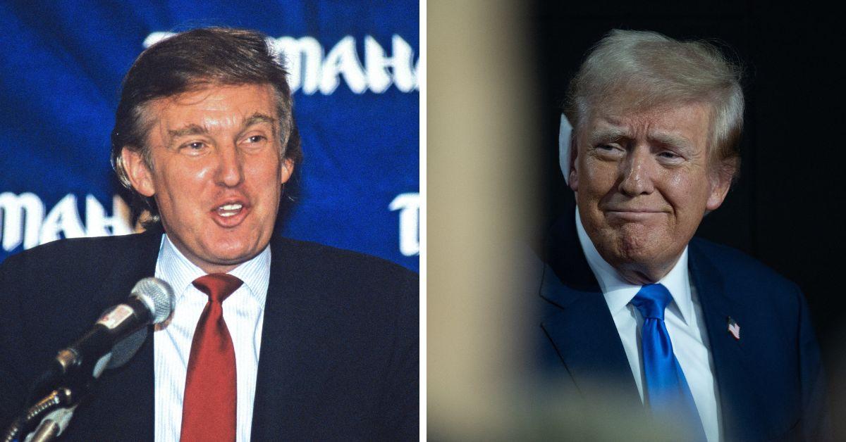 Donald Trump's transformation: before and after photos