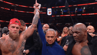 Jake Paul wins Mike Tyson fight; Netflix Rumble lasts all eight rounds