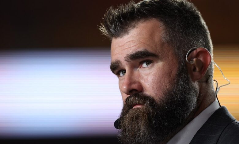 Jason Kelce Discusses Phone-Breaking F-Slur Controversy