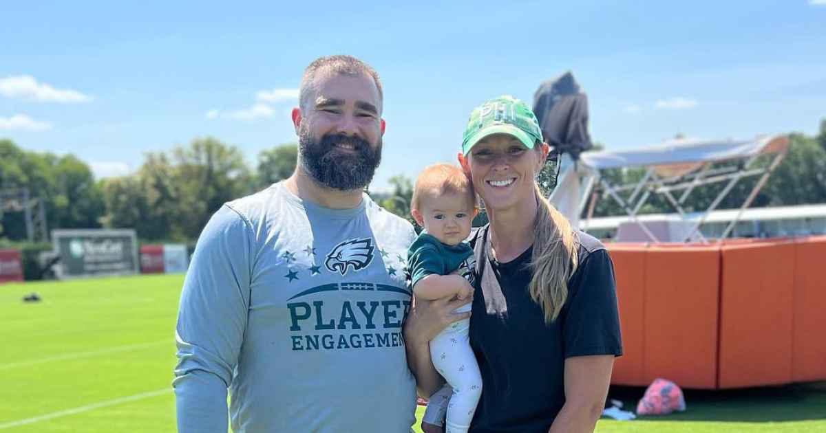 Jason Kelce Jokes Kylie Kelce 'is preparing for baby No. 4 more than he is