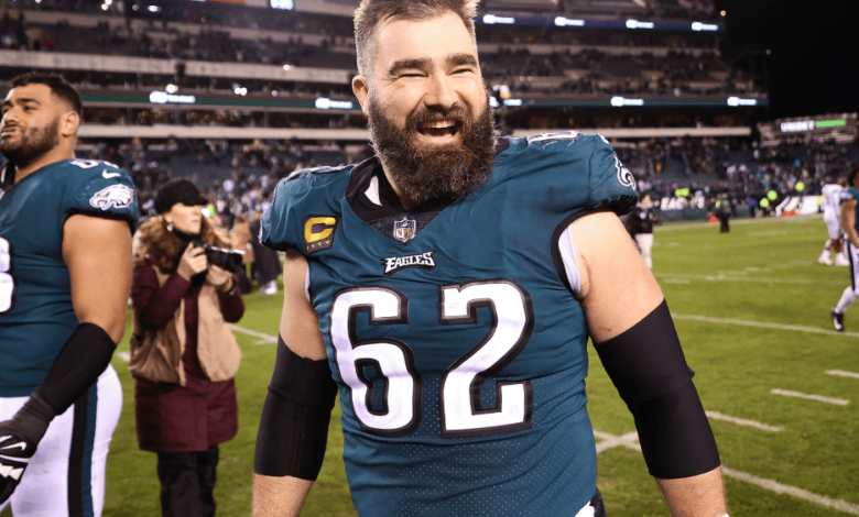 Jason Kelce tackles Late-Night Series for ESPN