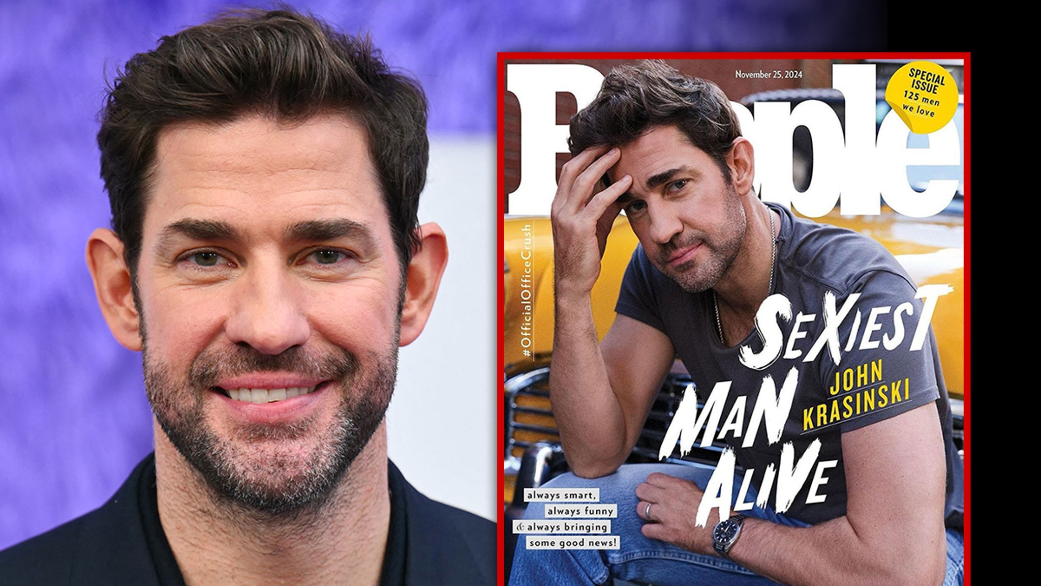 John Krasinski named Sexiest Man Alive of 2024 by People Magazine