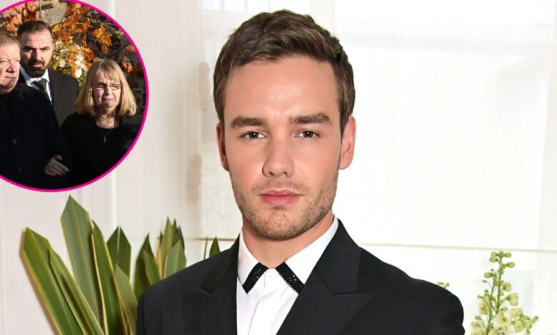 Liam Payne's family spotted at his funeral after his death