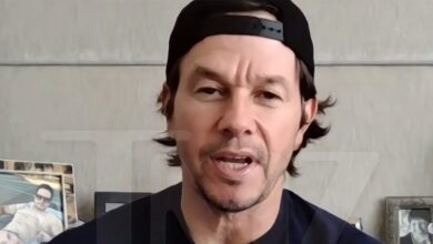 Mark Wahlberg says the restaurant fire looked worse than it was