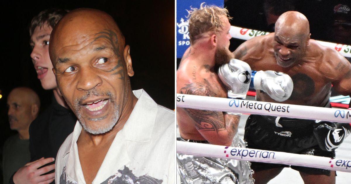 Mike Tyson Claims He 'Won' the Jake Paul Novelty Match