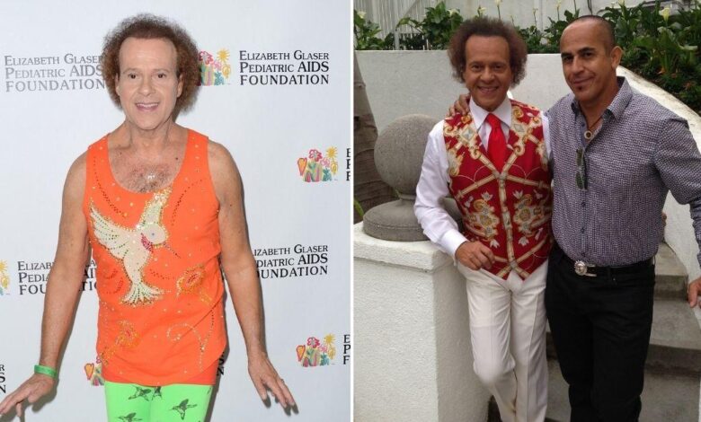 Never-before-seen photos of Richard Simmons revealed by Pal after death