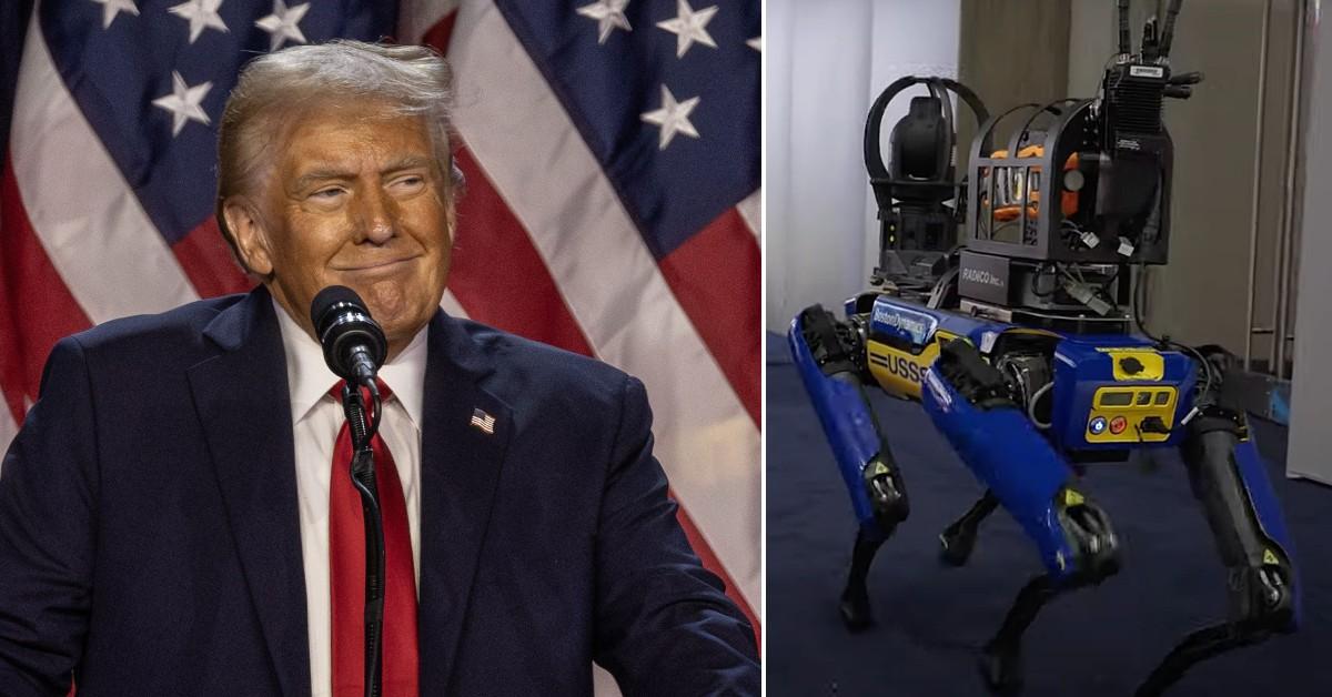 Trump's complex in Florida is guarded by robot dogs