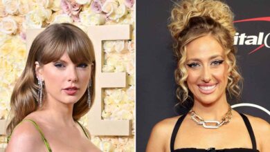 Watch Taylor Swift and Brittany Mahomes leave the restaurant through the kitchen