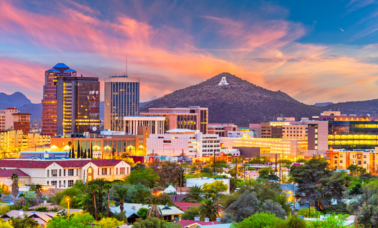 Featured Image_Arizona Real Estate Schools_Tucson Arizona skyline