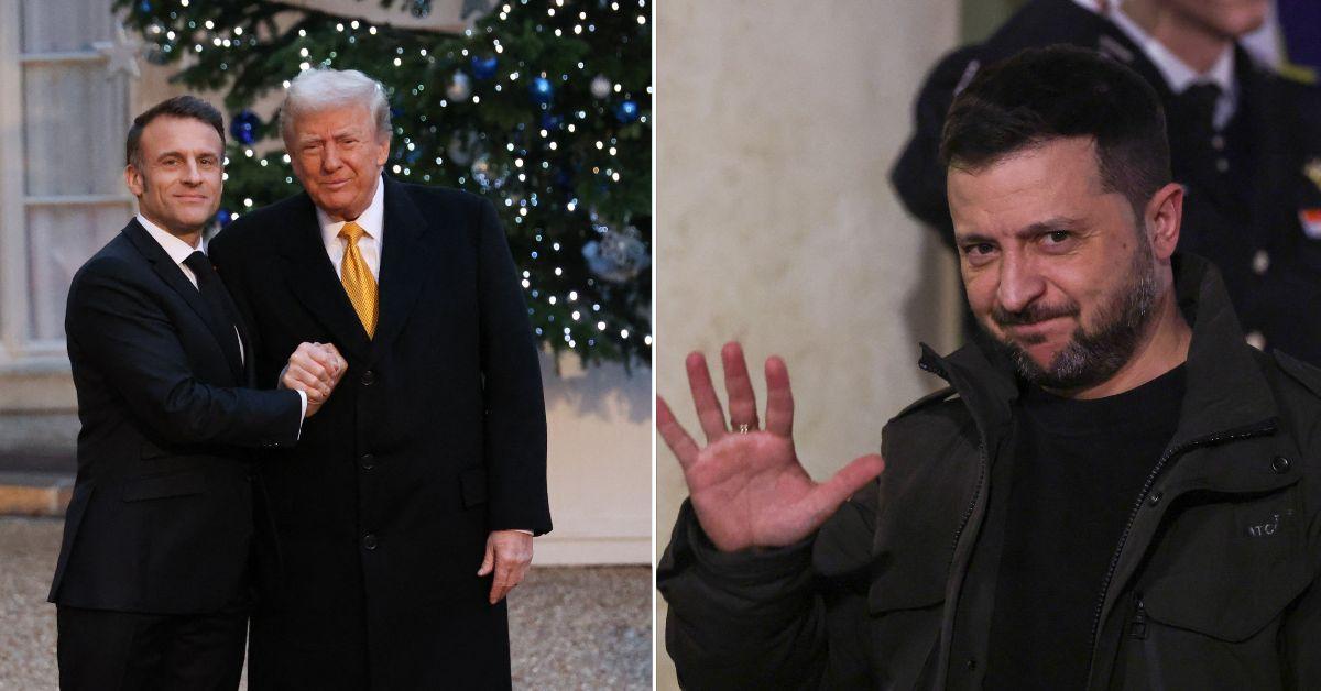 Avoided World War III? Trump and Emmanuel Macron meet President Zelensky