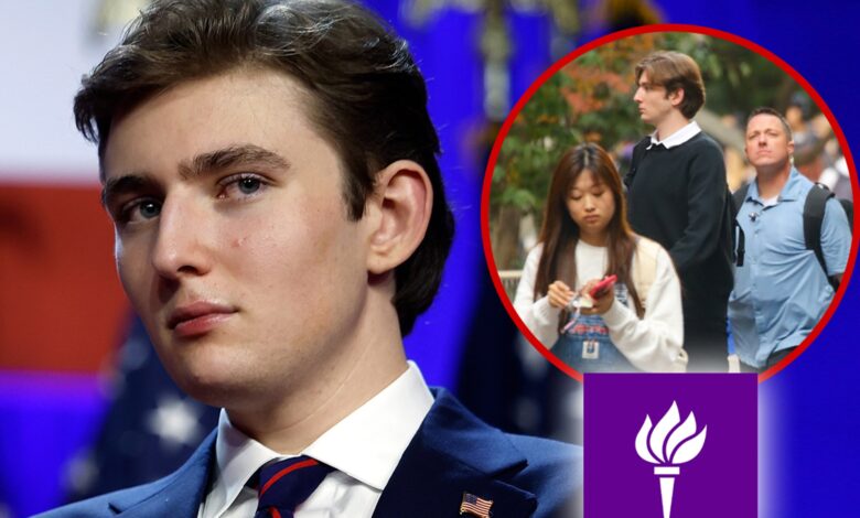 Barron Trump keeps a low profile at NYU and plays video games with students