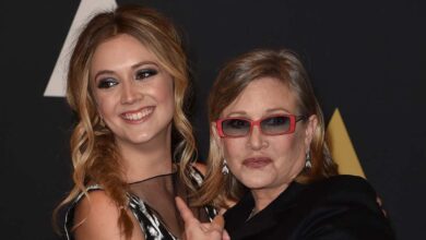 Billie Lourd shares emotional tribute to late mother Carrie Fisher