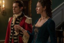 Claire en Lord John trouwen, hebben seks, Jamie leeft