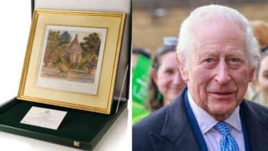 Dying Charles 'spends hours creating legacy to sell in his royal shop'