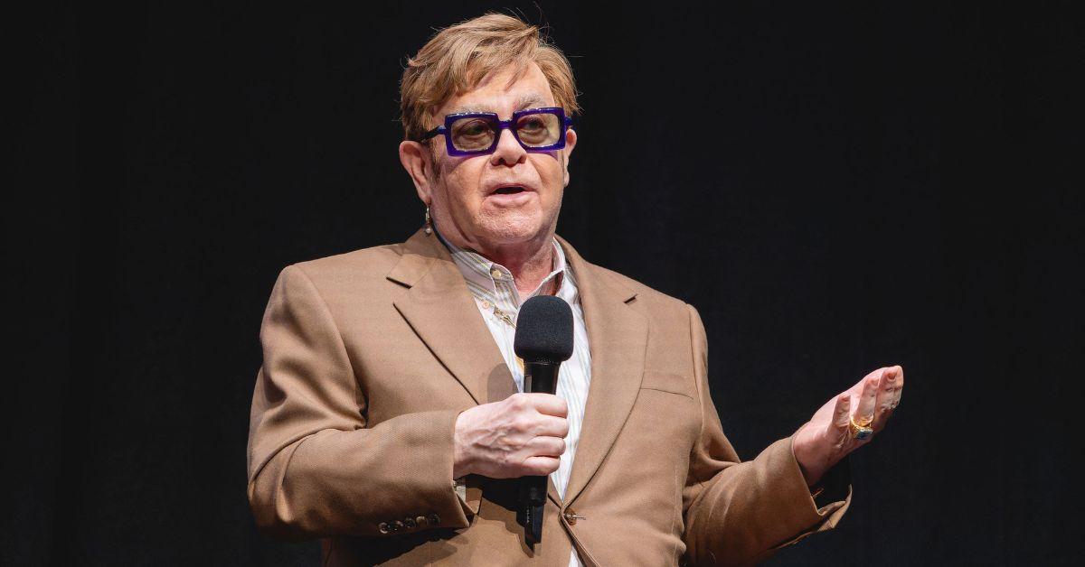 Elton John is losing his sight and husband David Furnish is now his carer