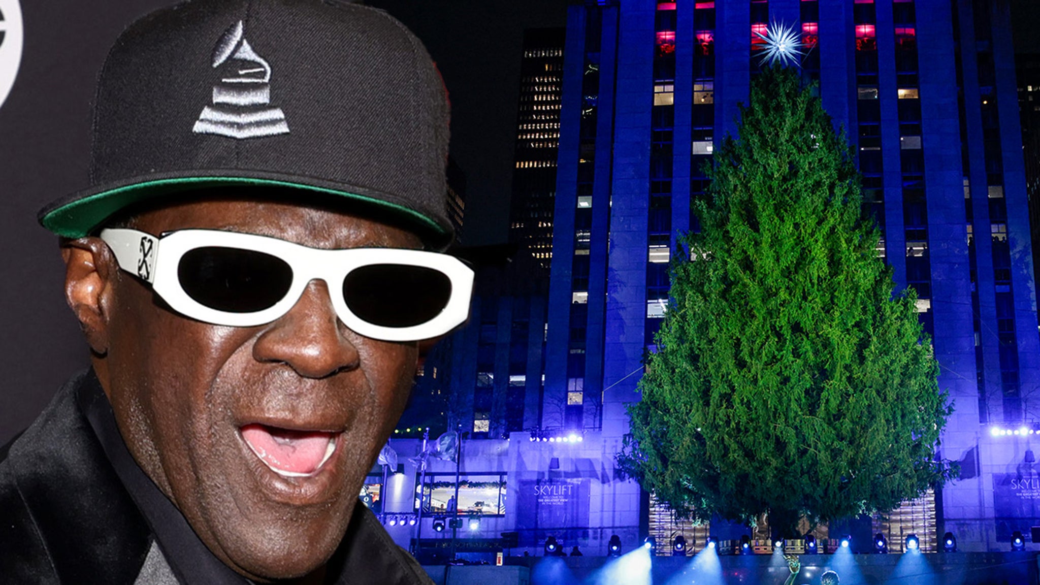 Flavor Flav claims he was kicked out of the Backstreet Boys dressing room at Tree Lighting