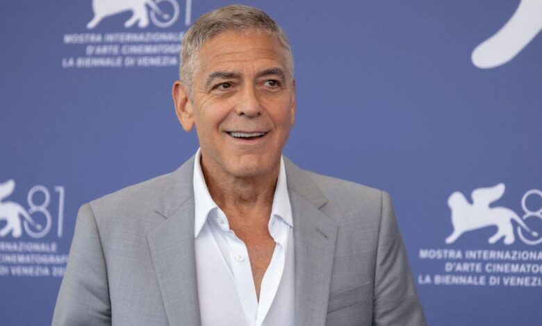 George Clooney spends six months in New York theater while his wife remains in Britain