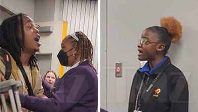 Heated wheelchair exchange at Atlanta airport captured on video