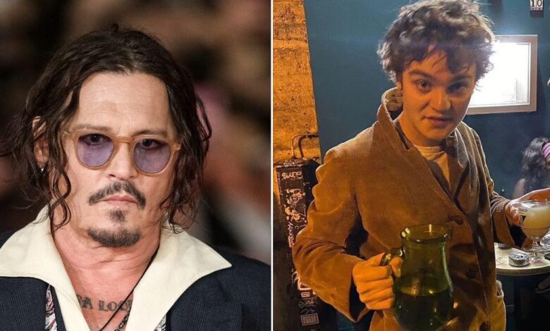 Johnny Depp's lookalike son Jack's secret life as a bartender in Paris