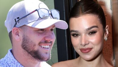 Josh Allen says he was "very nervous" about Hailee Steinfeld's proposal