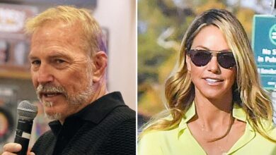 Kevin Costner 'scares' during the Christmas holidays with his ex-wife