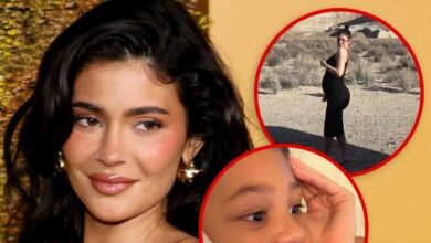 Kylie Jenner shows daughter Stormi's viral pregnancy video for the first time