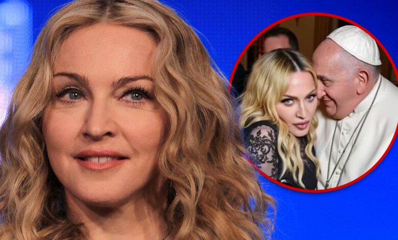 Madonna flamed out after posting AI photos of a handsy Pope Francis