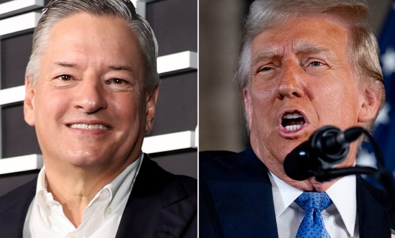 Netflix's Ted Sarandos visits Donald Trump at Mar-a-Lago