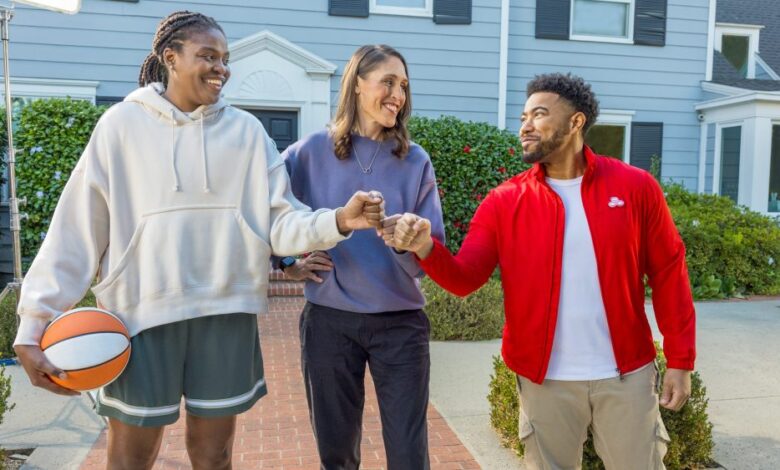 New York Liberty star Jonquel Jones is getting the ad treatment on State Farm